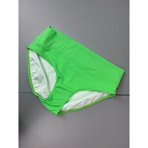 Lime Rikki women's XL green classic kiwi full coverage swim bottoms bikini